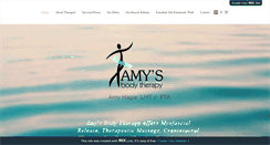 Desktop Screenshot of amysbodytherapy.com